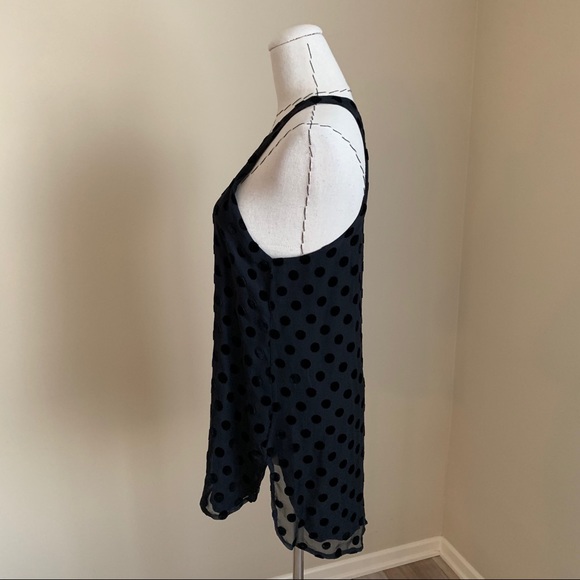 Stone Cold Fox Minx Velvet Polka Dot Dress Tunic - Picture 7 of 10
